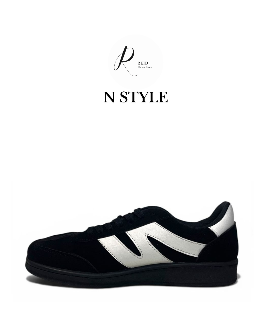Sneakers N Style Hitam Putih
